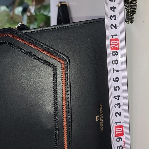 Roberta Rossi tophandle black bag x12-blk Italy - Picture 17 of 17